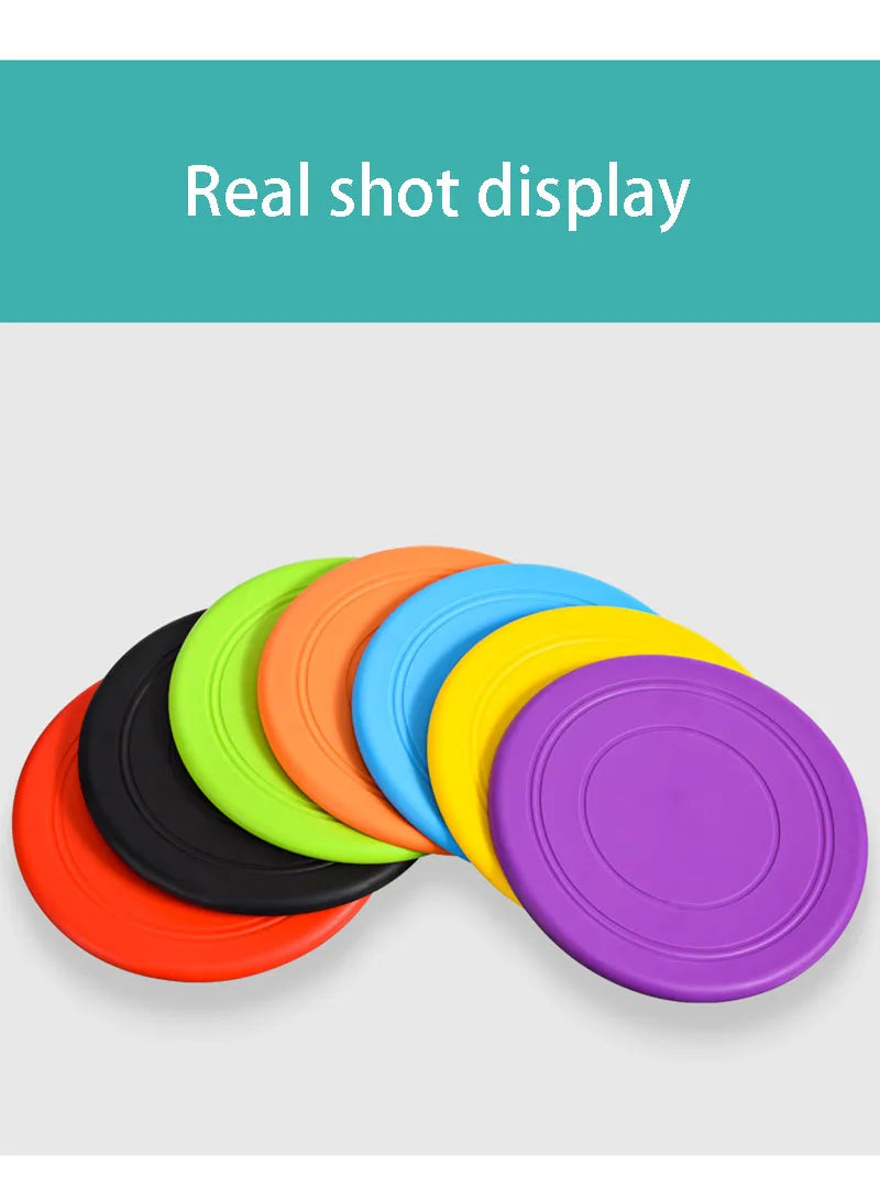 Dog Flying Disc, Silicone Interactive Toy for Training and Outdoor Play