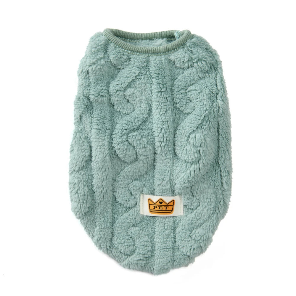 Fleece Dog Sweater, Warm Winter Clothes for Small Dogs & Puppies