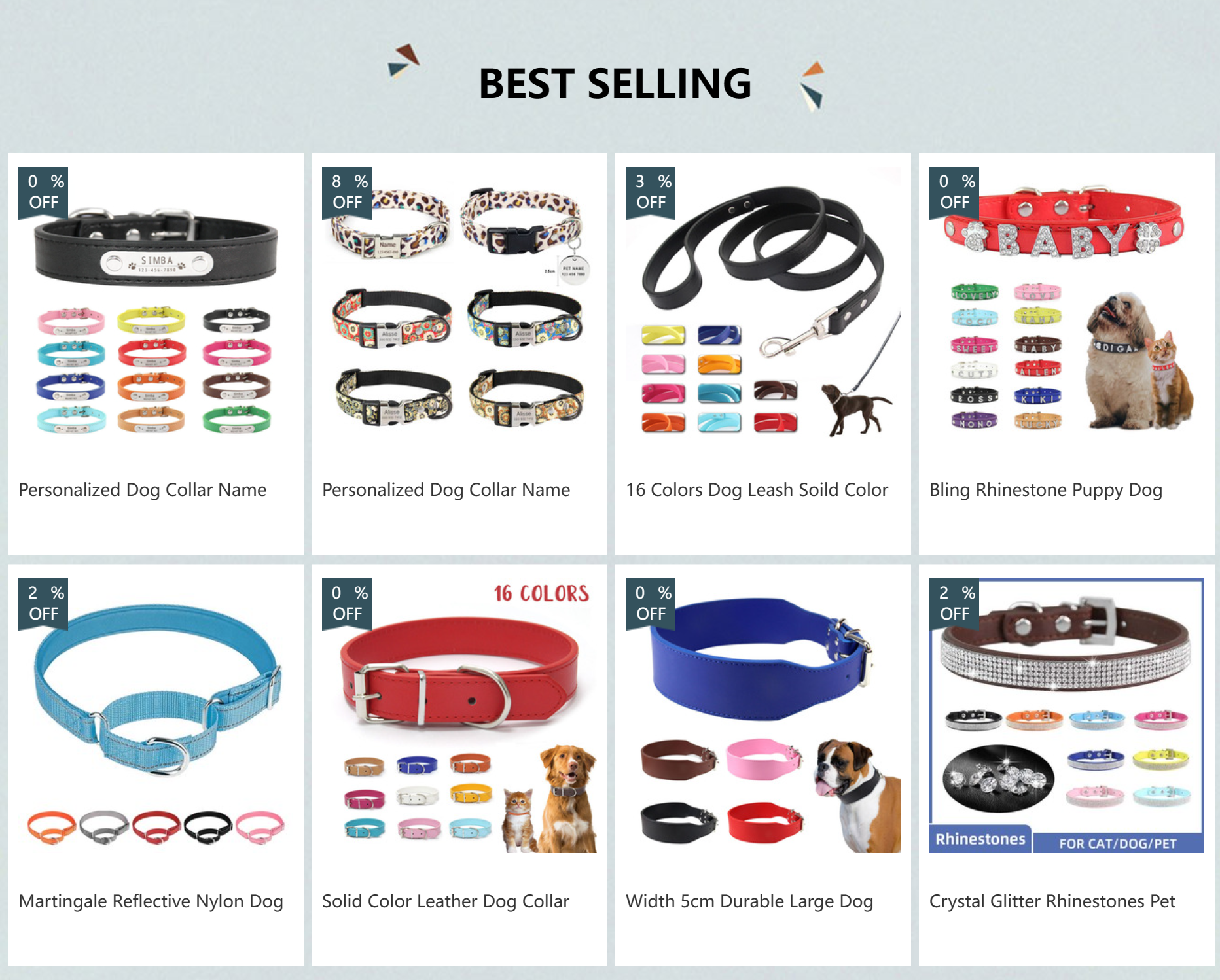 Personalized Dog Collar – Engraved Leather Pet ID Collar