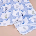 Dog and Cat Blanket – Soft Elephant Flannel Throw for Pets