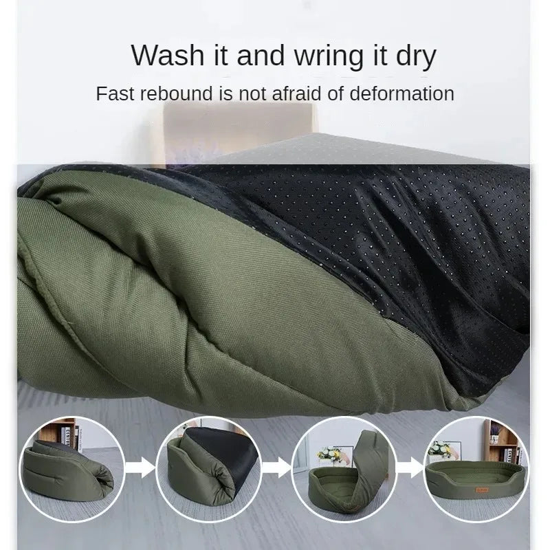 Fluffy Dog Bed – Winter Sofa Cushion for Small to Large Dogs