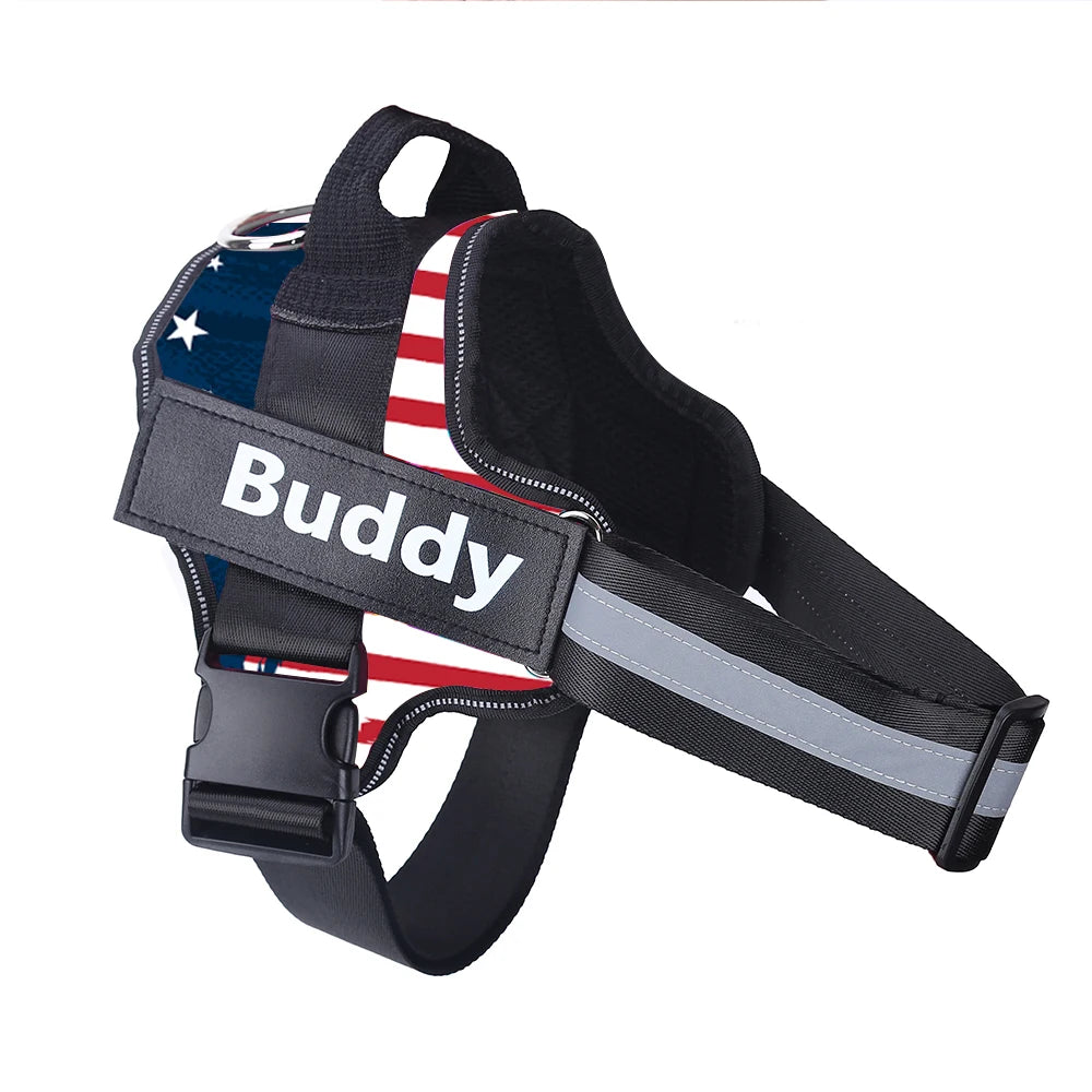 No Pull Dog Harness, Reflective Breathable Vest for Walking