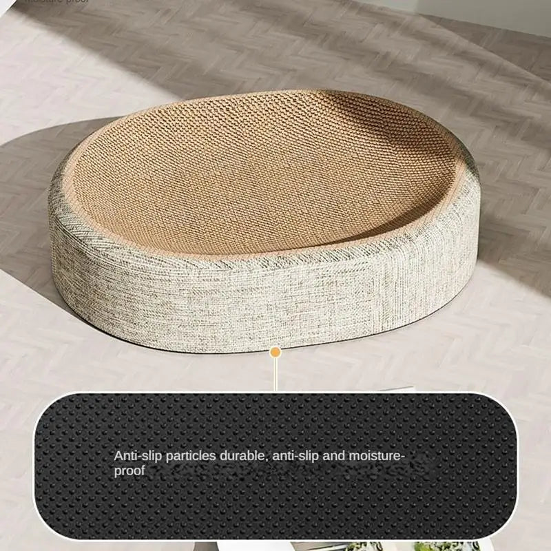 Cat Scratching Board – 2-in-1 Sisal Scratcher Bed