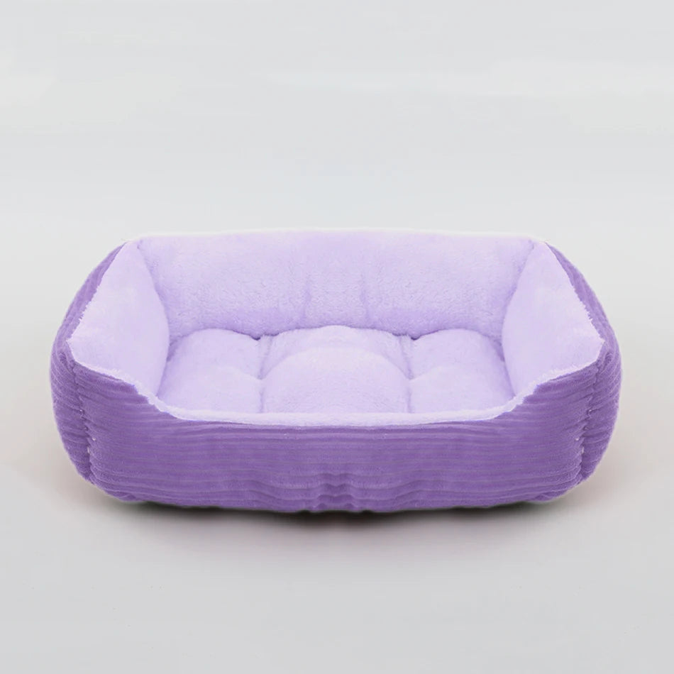 Calming Dog Bed – Plush Waterproof Sofa Bed for Small & Medium Pets