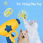 Interactive Cat Toy Mini Flying Disc for Training & Chasing Fun