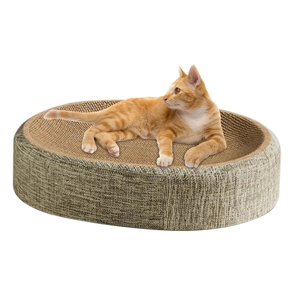Cat Scratching Board – 2-in-1 Sisal Scratcher Bed