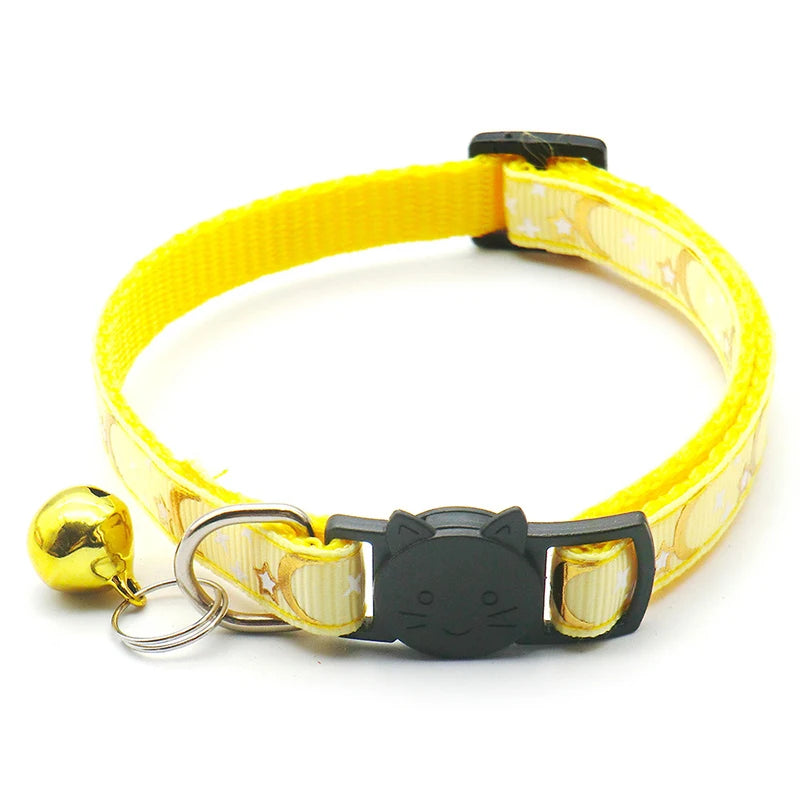 Reflective Cat Collar – Adjustable Breakaway Collar with Bell