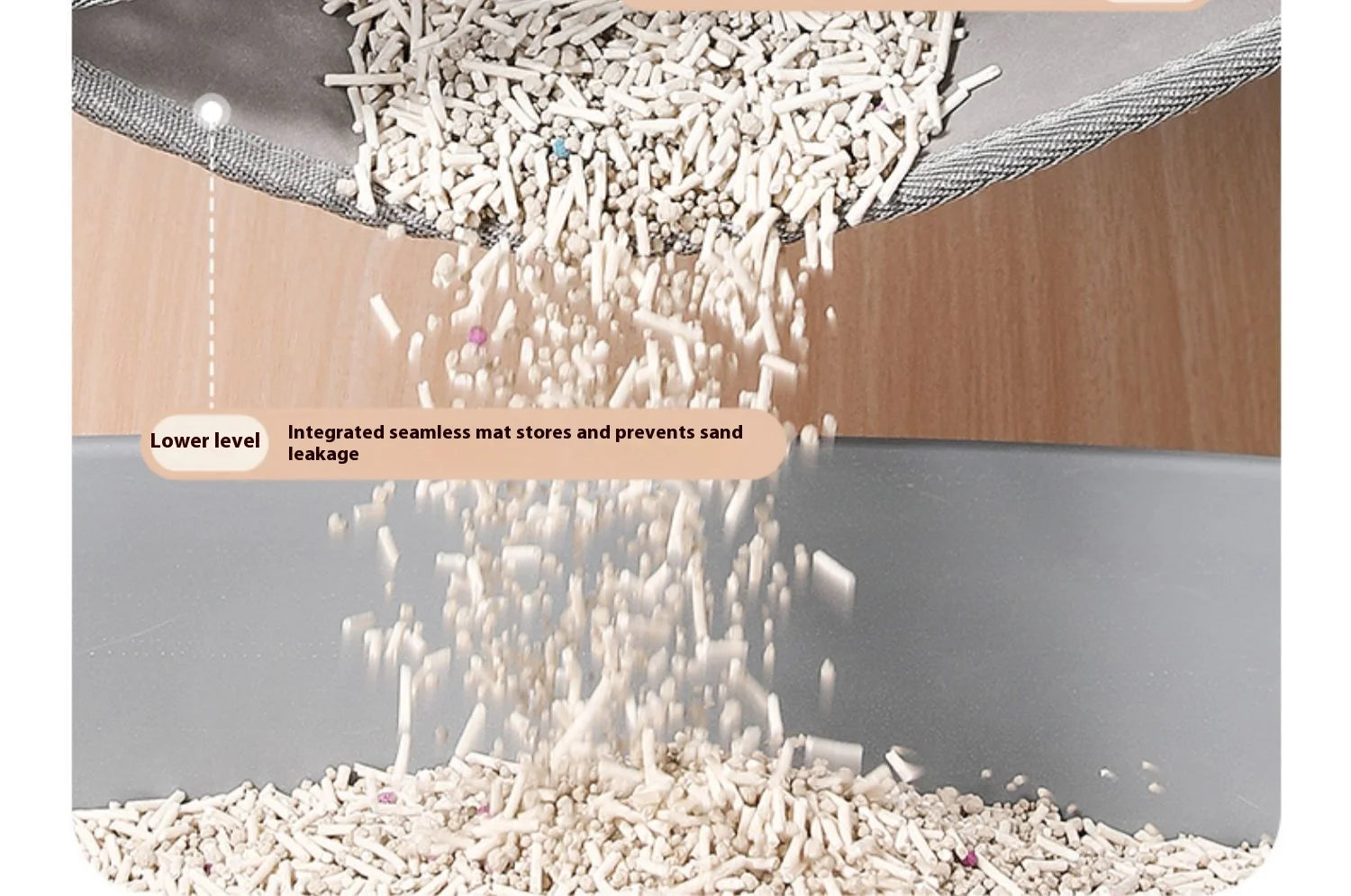 Cat Litter Mat – 2-Layer Waterproof Sand Trapping Mat