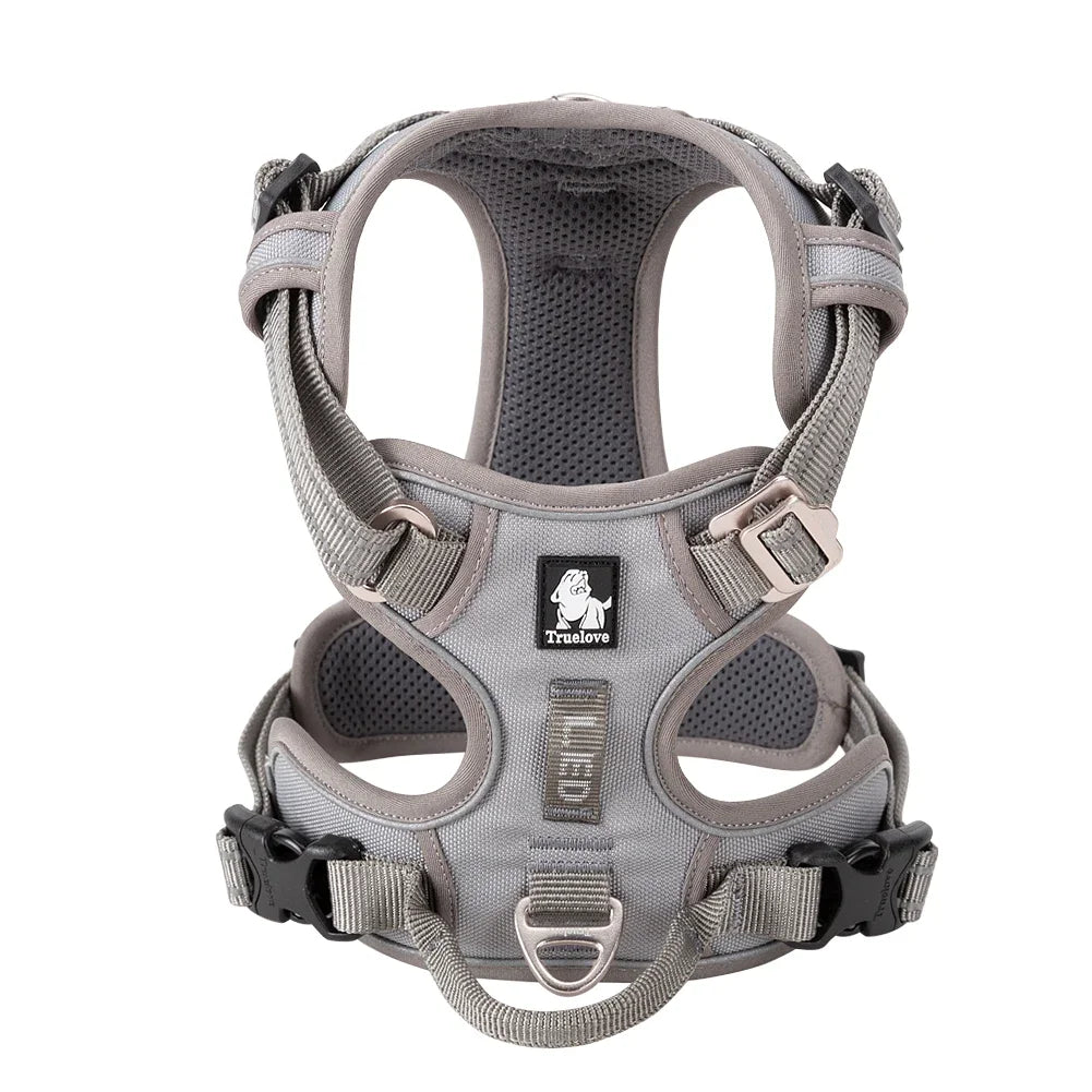 No Pull Dog Harness Adjustable Nylon Reflective Padded