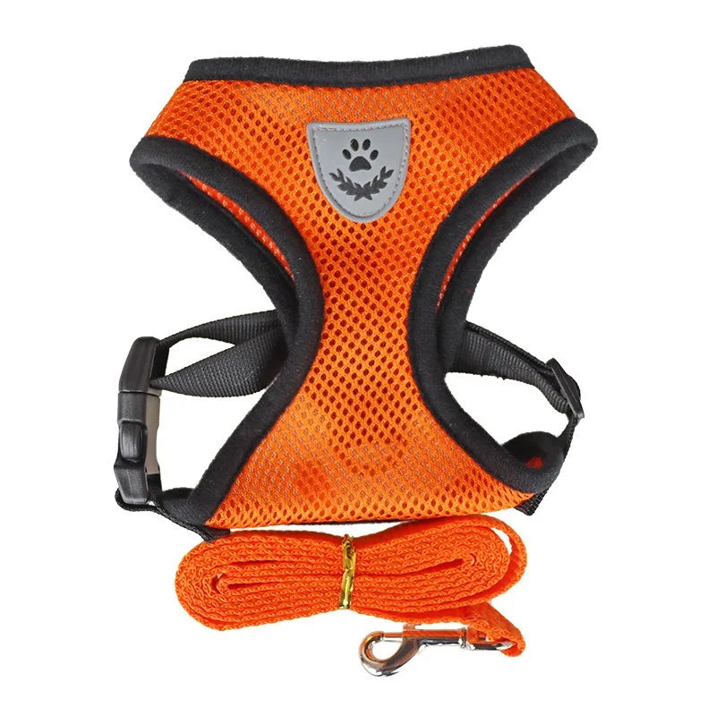 Cat Harness and Leash – Reflective Quick Release Walking Set