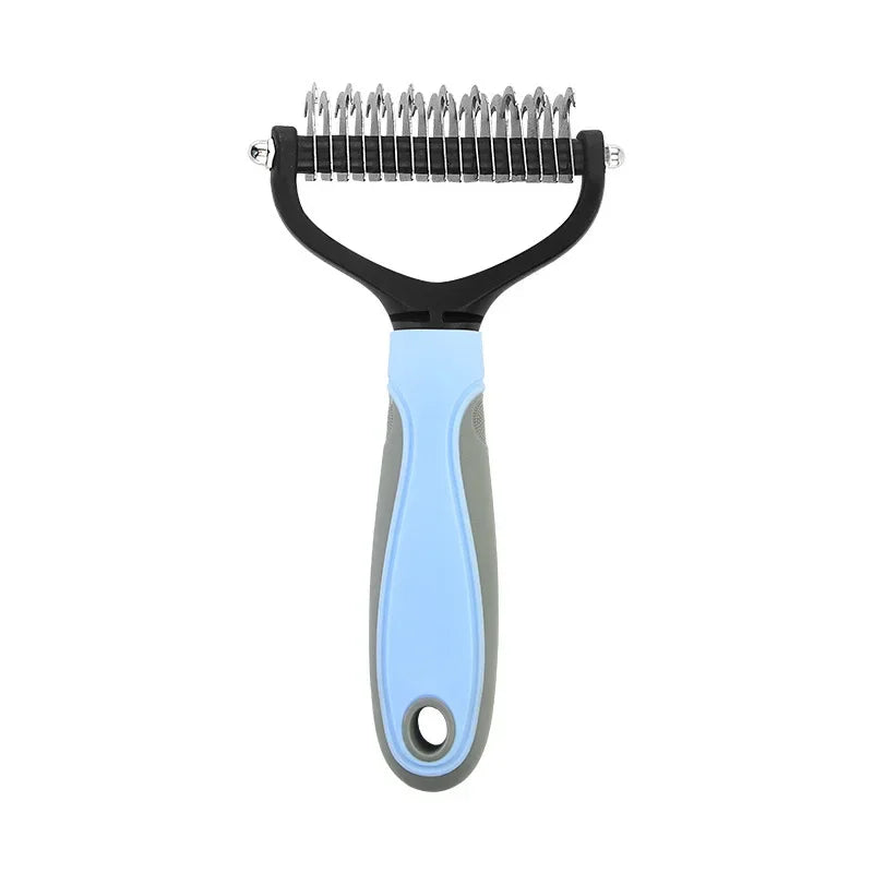Cat Hair Removal Brush – Double-Sided Pet Grooming Comb