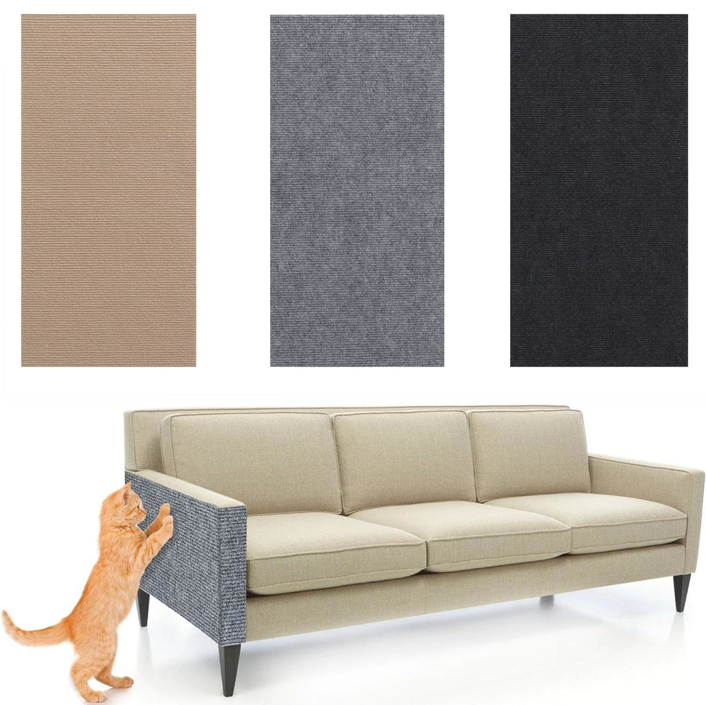 Cat Scratching Pad – Self-Adhesive Trimmable Mat for Furniture
