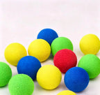 Interactive Cat Toy Playset with 20 Plush Balls for Indoor Cats