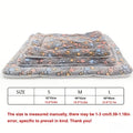 Flannel Dog Bed Mat – Thick Warm Washable Pet Sleeping Mat