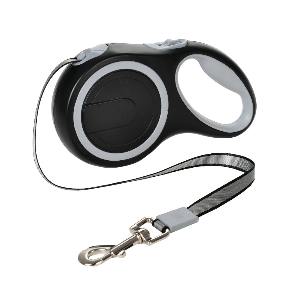 Retractable Dog Leash – 5M/8M Nylon Automatic Lead