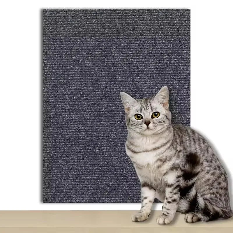 Cat Scratcher Pad Self-Adhesive Cat Scratch Mat for Furniture