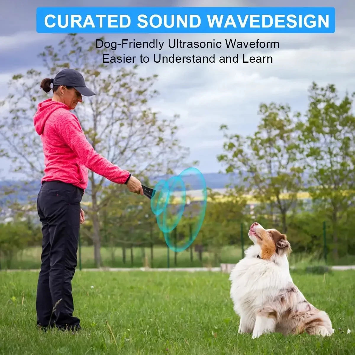 Ultrasonic Dog Repellent – Portable Dog Training Device