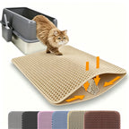 Cat Litter Mat – Double Layer Waterproof Litter Trapper