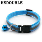 Reflective Cat Collars – 2 Pack Adjustable Collars with Bells