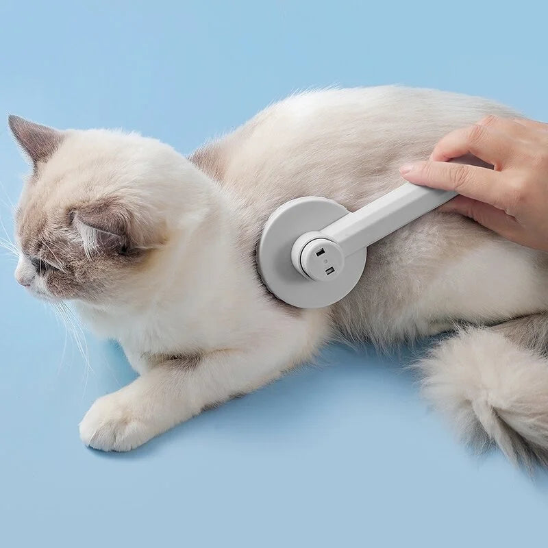 Dog Grooming Brush Self Cleaning Pet Hair Removal Comb