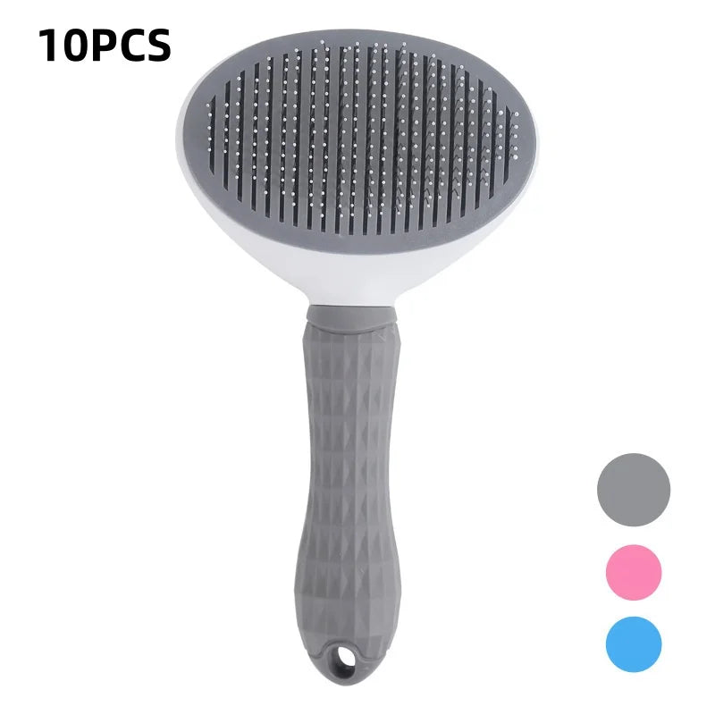 Dog Brush Self Cleaning Pet Hair Remover Grooming Tool