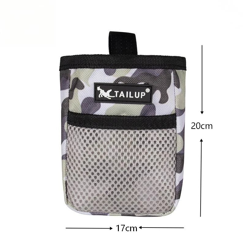 Dog Treat Pouch Training Reward Bag with Waist Clip
