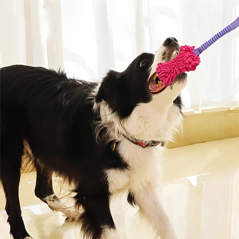 Plush Dog Chew Toy – Interactive Tug & Pulling Rope