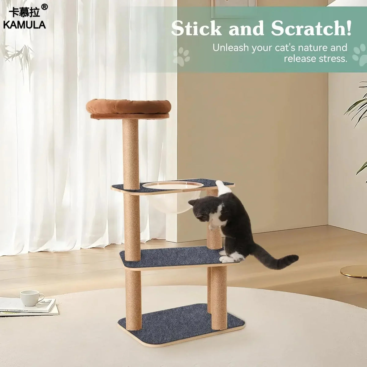 Cat Scratching Pad – Self-Adhesive Sofa Furniture Protector