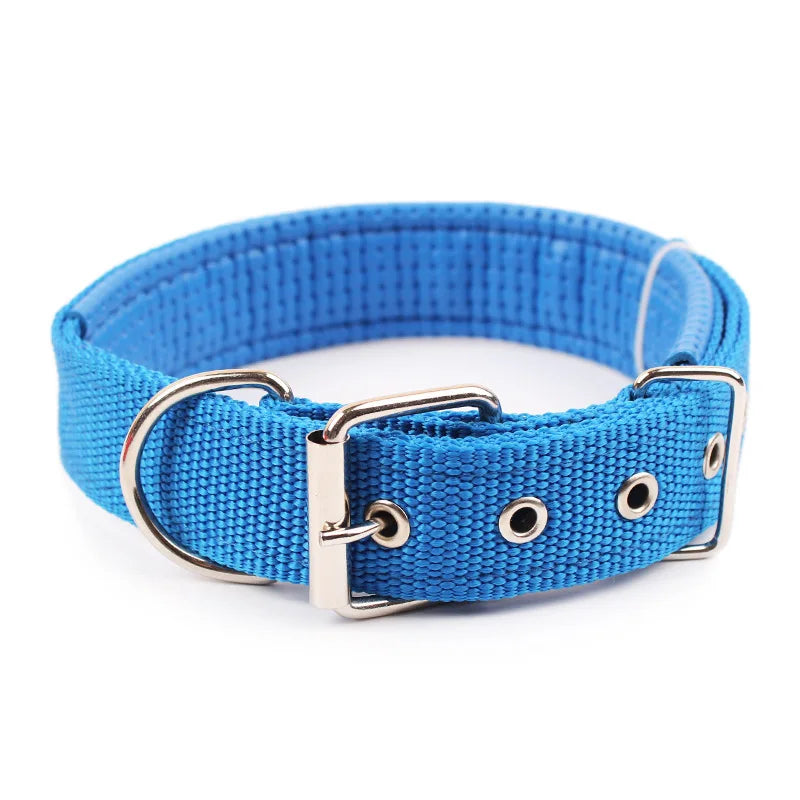 Nylon Dog Collar – Solid Breakaway Collar for All Sizes