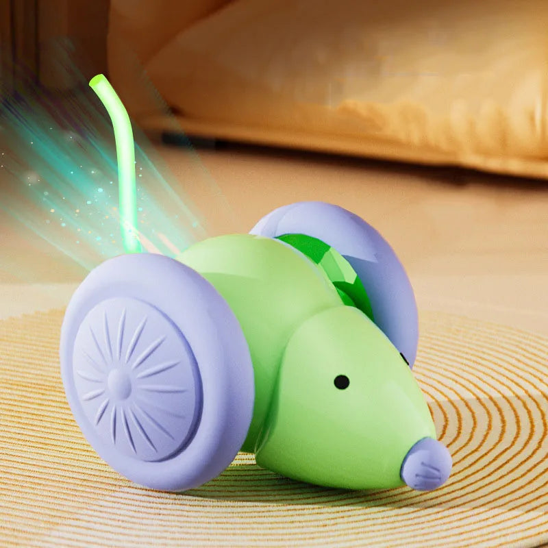 Automatic Cat Toy – Interactive Mouse Toy with Obstacle Avoidance