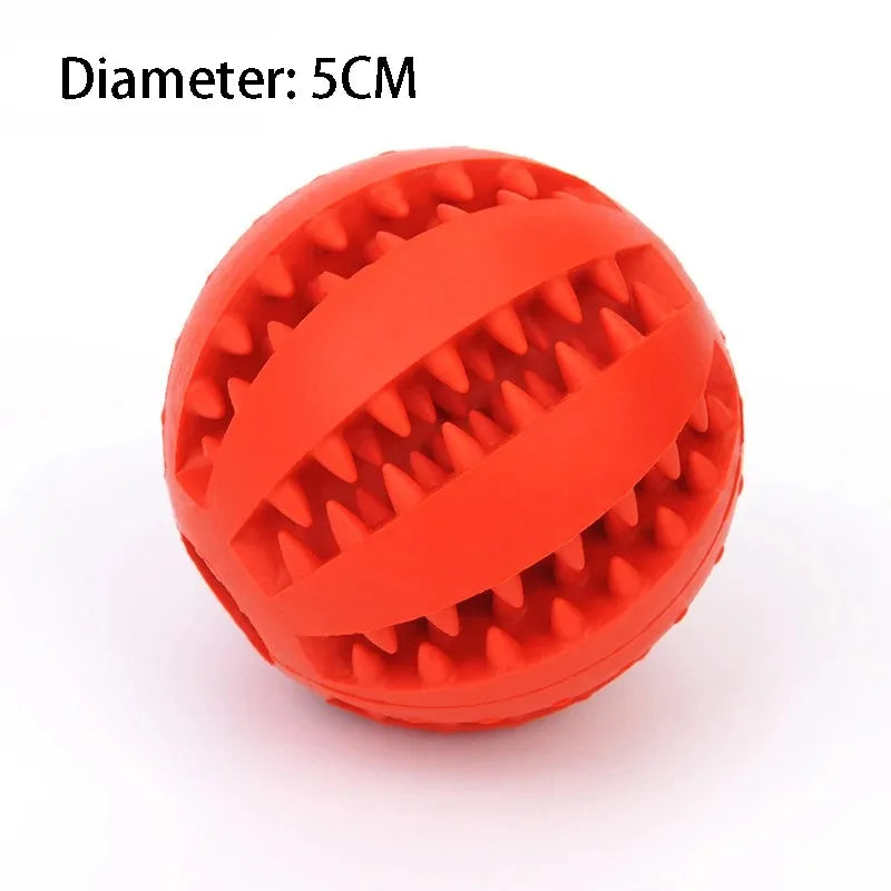 Dog Chew Ball – Natural Rubber Treat & Interactive Toy