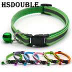 Reflective Cat Collars – 2 Pack Adjustable Collars with Bells