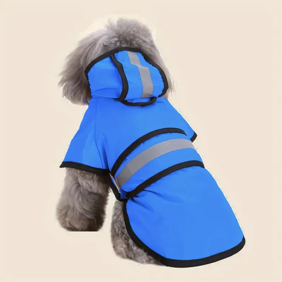 Dog Raincoat – Adjustable Waterproof Jacket for Dogs