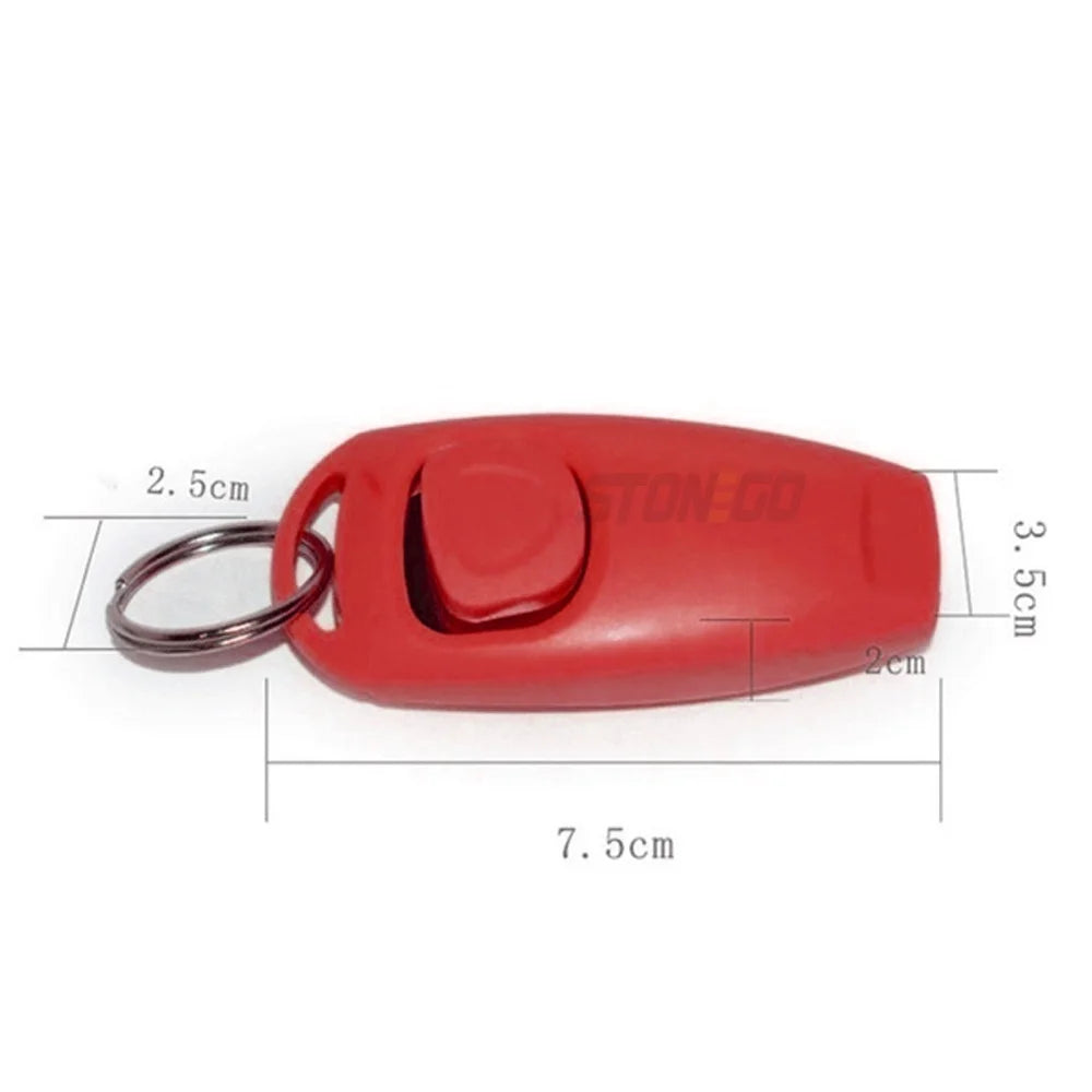 Dog Training Clicker Whistle, 2-in-1 Pet Training Tool