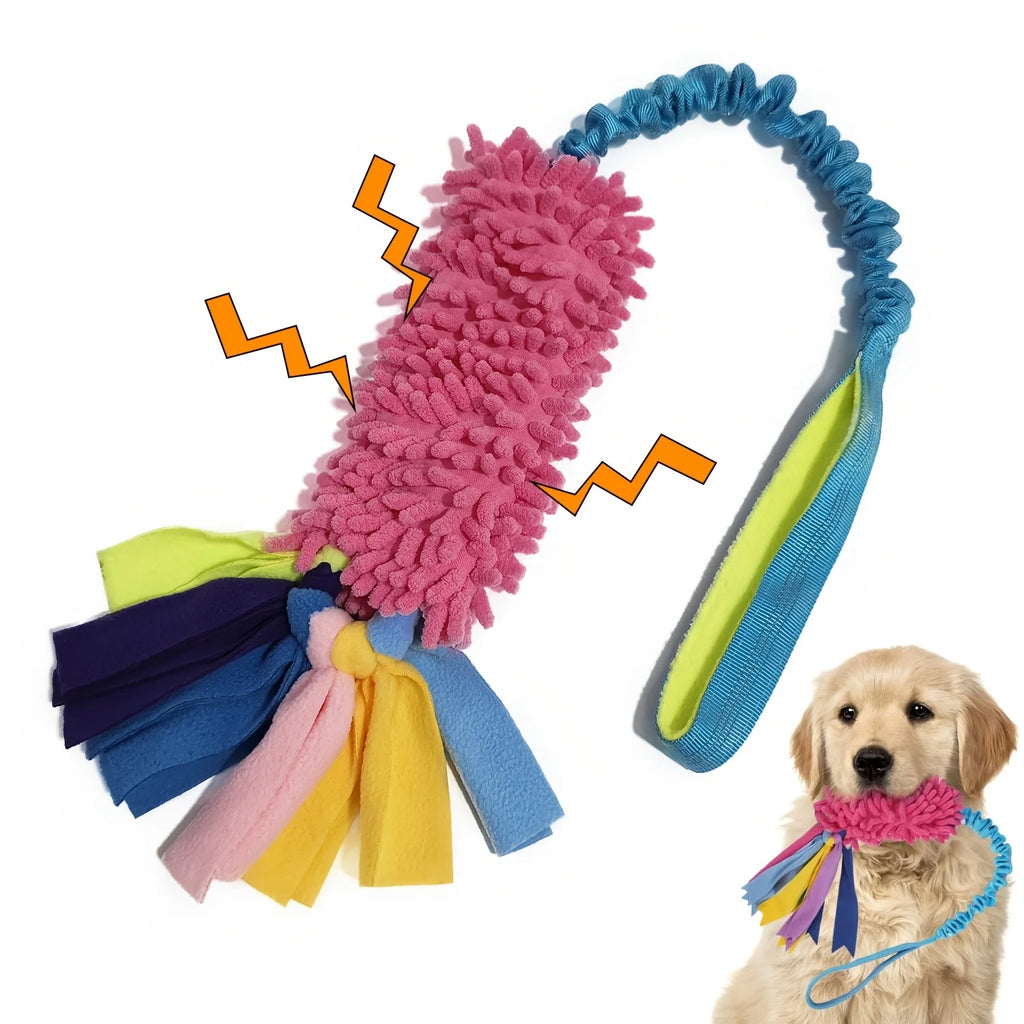 Plush Dog Chew Toy – Interactive Tug & Pulling Rope