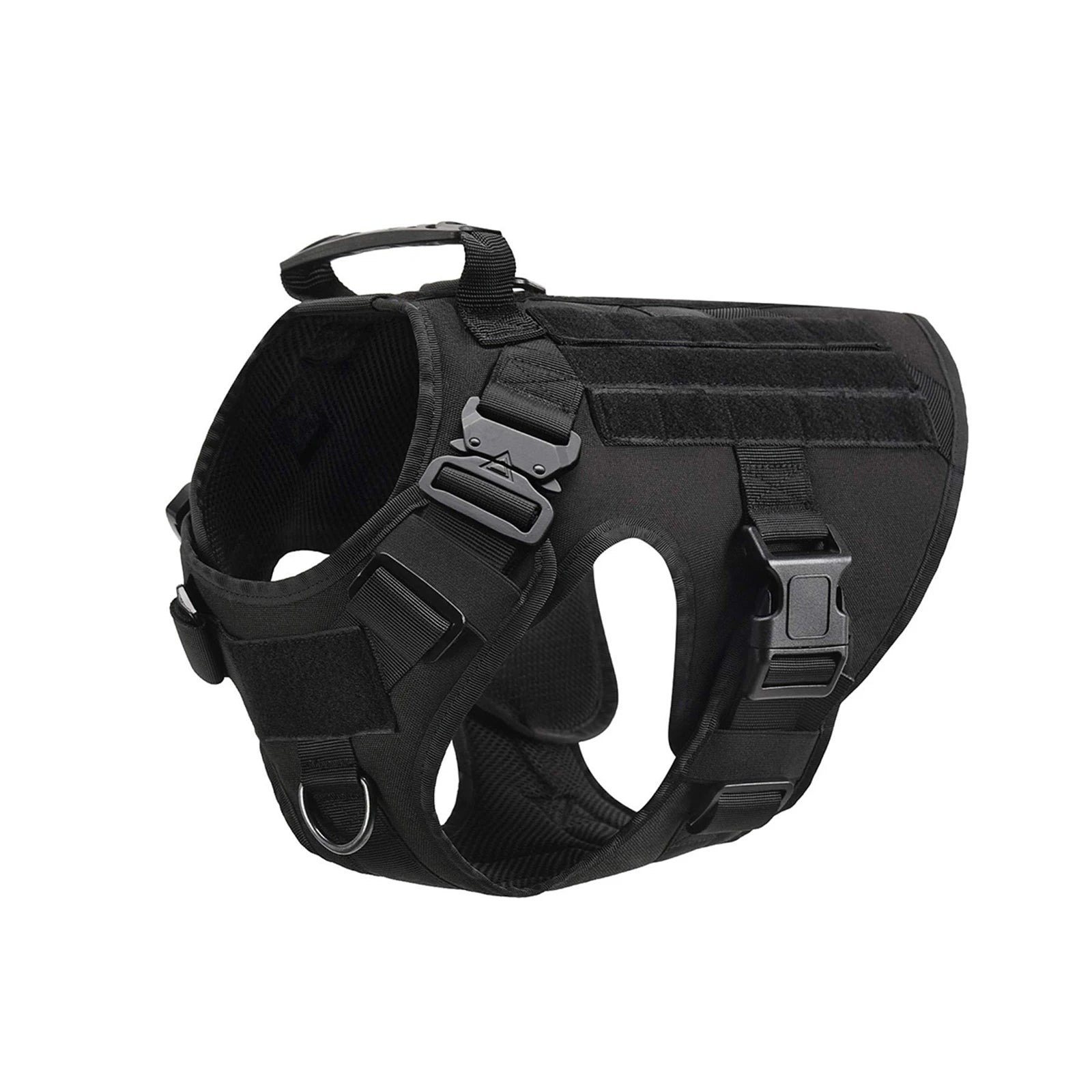 Tactical Dog Harness – Large Nylon Training Vest with Quick Release