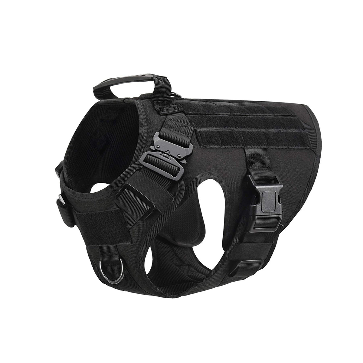 Tactical Dog Harness – Large Nylon Training Vest with Quick Release