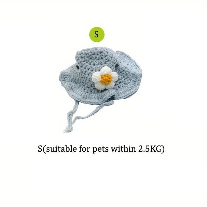 Cat Knitted Hat – Cute Winter Pet Accessory