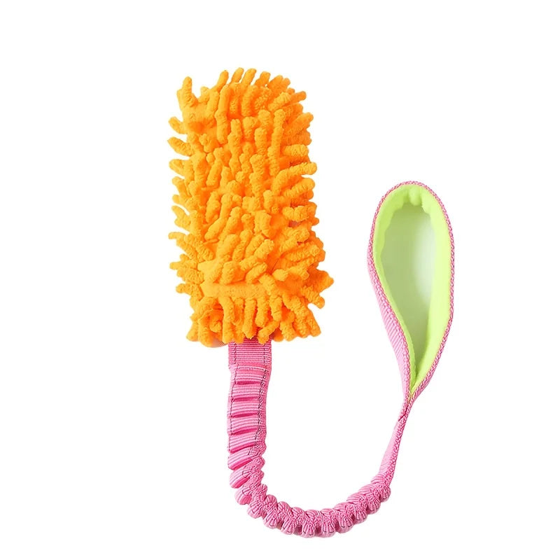 Plush Dog Chew Toy – Interactive Tug & Pulling Rope