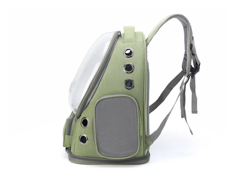 Cat Carrier Backpack – Transparent Breathable Pet Travel Bag