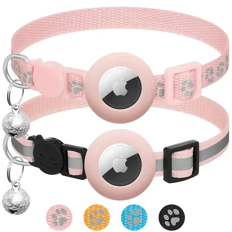 at Collar with AirTag Holder