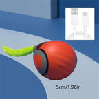 Interactive Cat Toy Ball, Catnip Squeaky Toy with Animal Sounds