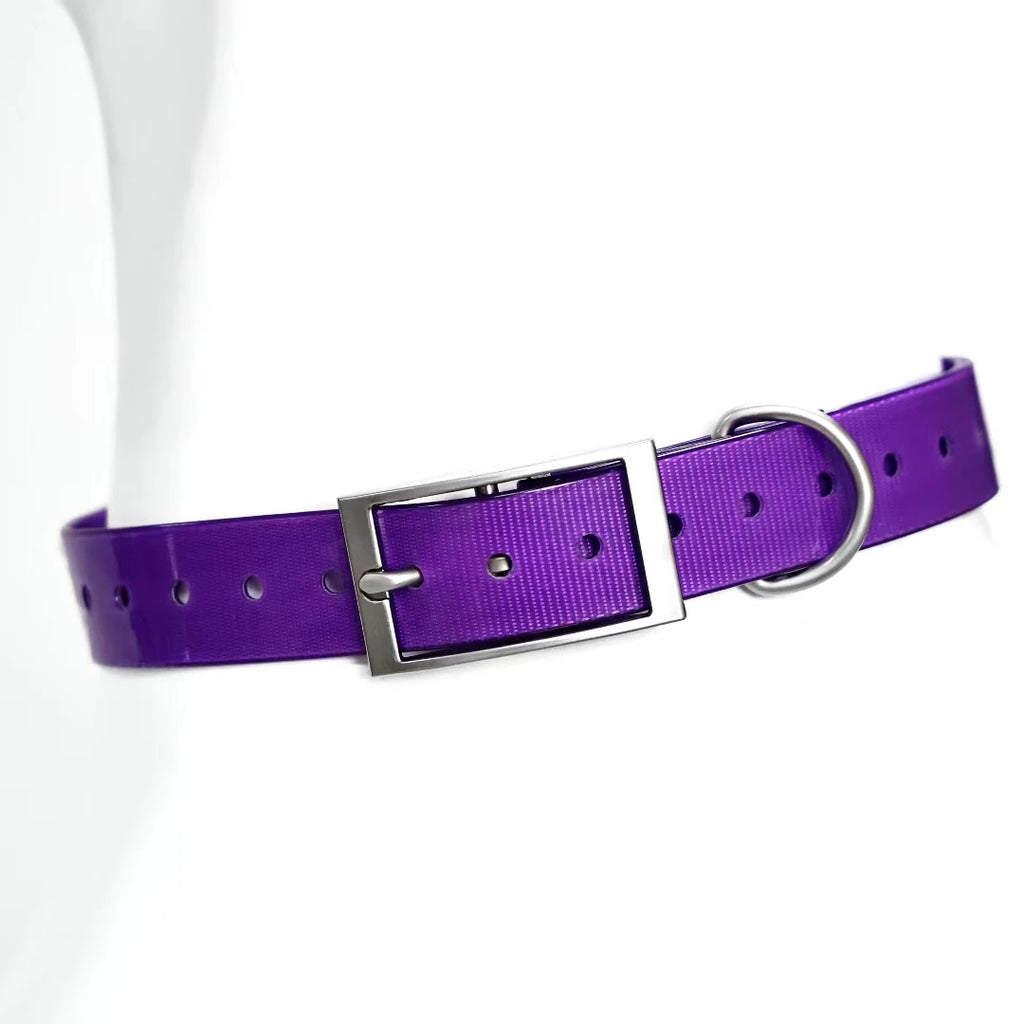 Heavy Duty Dog Collar, Waterproof Adjustable TPU Collar