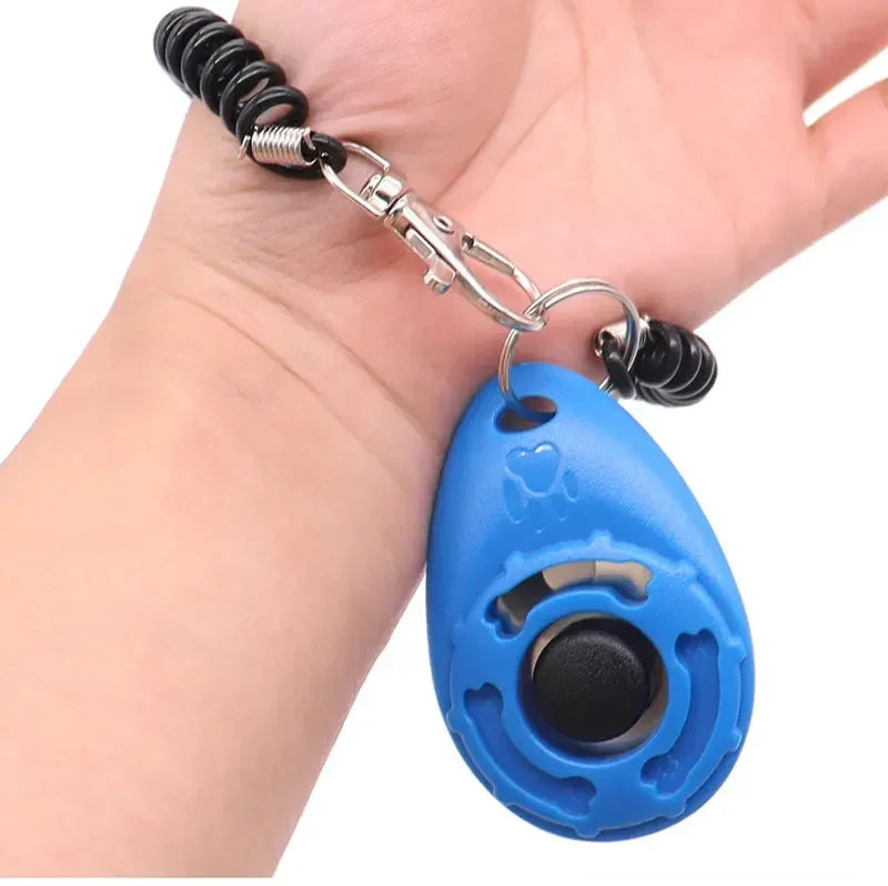 Dog Training Clicker with Wrist Strap, Portable Pet Training Tool
