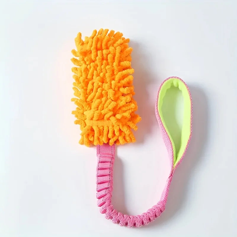 Plush Dog Chew Toy – Interactive Tug & Pulling Rope
