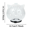 Cat Bubble Muzzle Breathable Sturdy Muzzle Mask Cat Head Cover Space Hood  Protective Helmet Anti-bite Pet Grooming Supplies