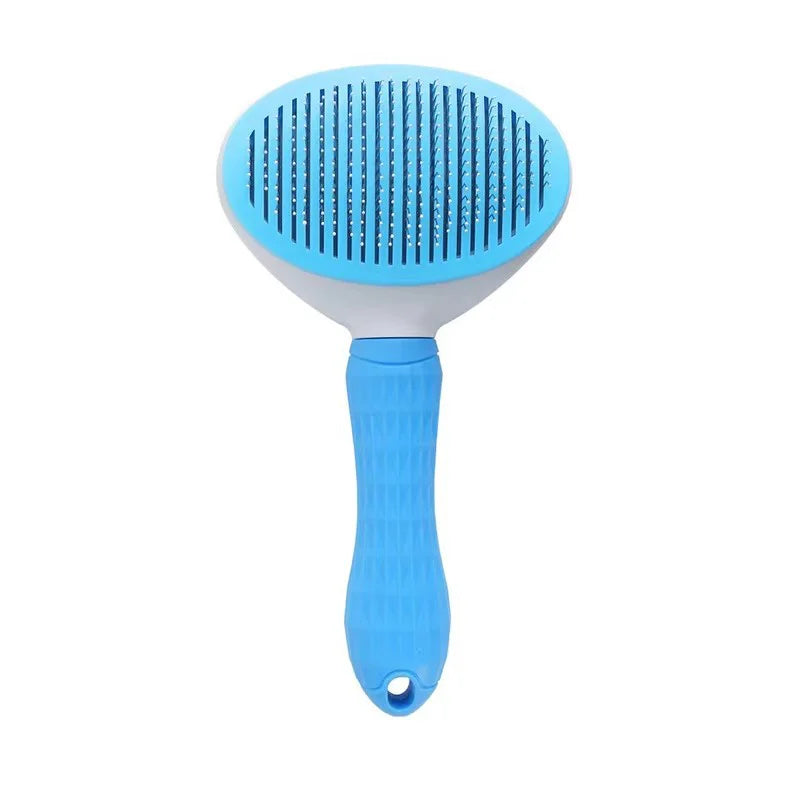 Self Cleaning Slicker Brush – Dog & Cat Grooming Brush