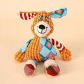 Plush Dog Toy – 27cm Squeaky Interactive Chew Toy
