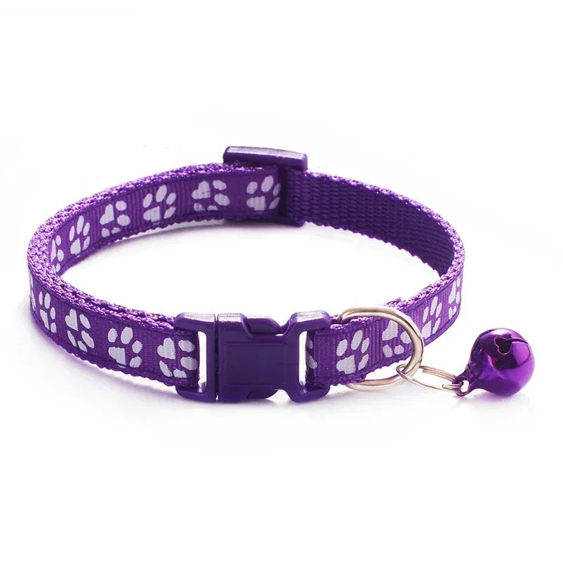Cat Collar With Bell – Adjustable Colorful Collar for Kittens