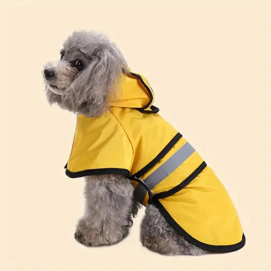Dog Raincoat – Adjustable Waterproof Jacket for Dogs